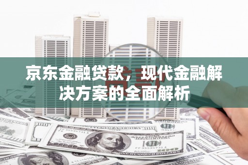 鲤城京东金融贷款，现代金融解决方案的全面解析
